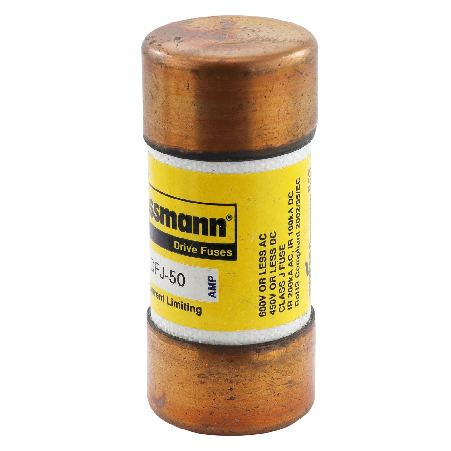 Bussmann DFJ-50 50A 600Vac Fuse (12 Pieces)
