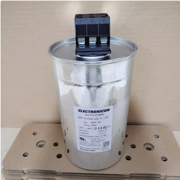 Condensador ELECTRONICON E62.S230-204M30 640 V CA 3 x 200 UF (4 piezas)