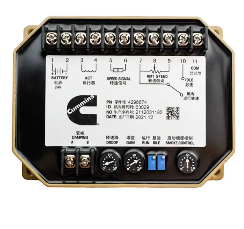 4296674 Speed Control Board Cummins Genuine 4296675 Generator Electronic Speed Controller ESC Board