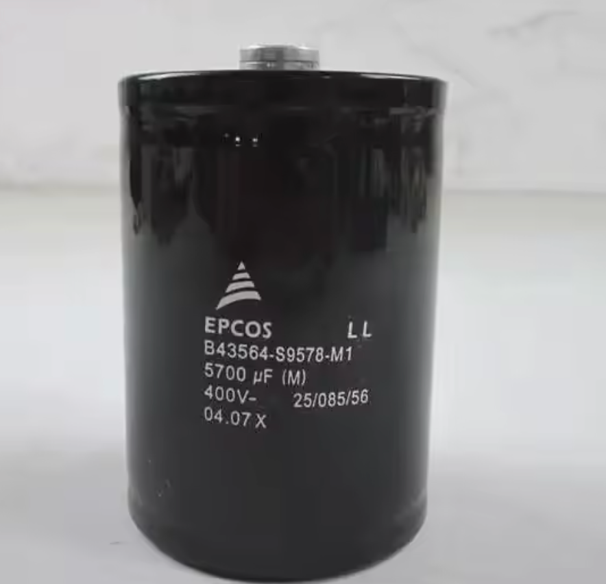 TDK EPCOS B43564-S9578-M1 Aluminum Electrolytic Capacitor, 5700uF 400V, Screw Terminal