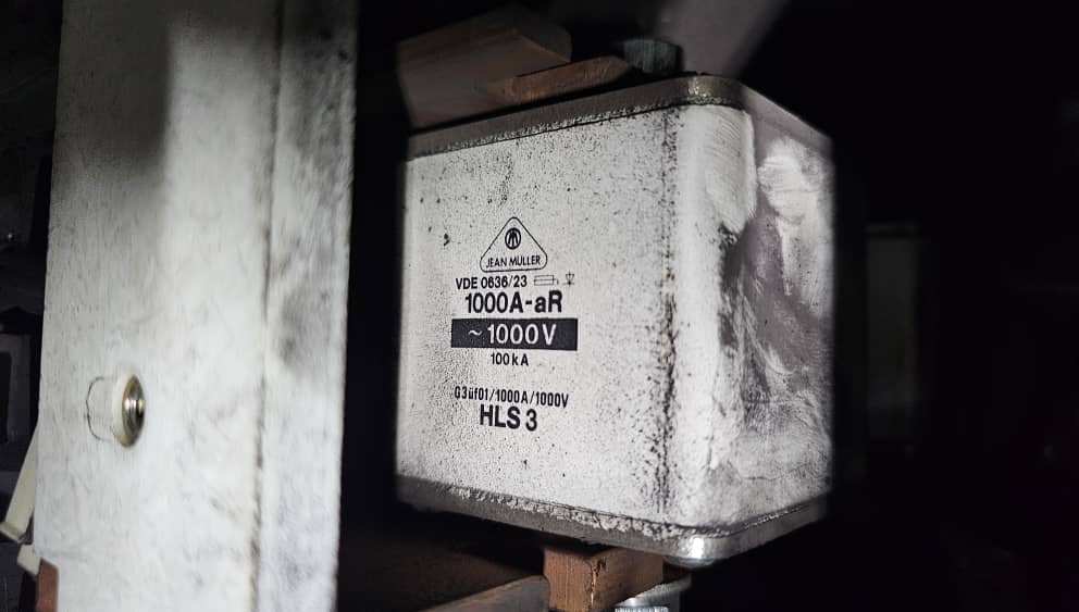 Jean Muller HLS3 VDE 0636/23 1000A-aR 1000V 100kA Fuses(4Pieces)