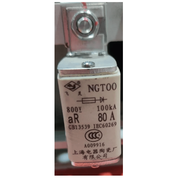 Bro-Electric Fuses: NGT00 80A 800V aR / NGT00 10A 16A 690V 50KA 500V 120KA / NGT00 40A 380V / NGT00 100A 500V aR