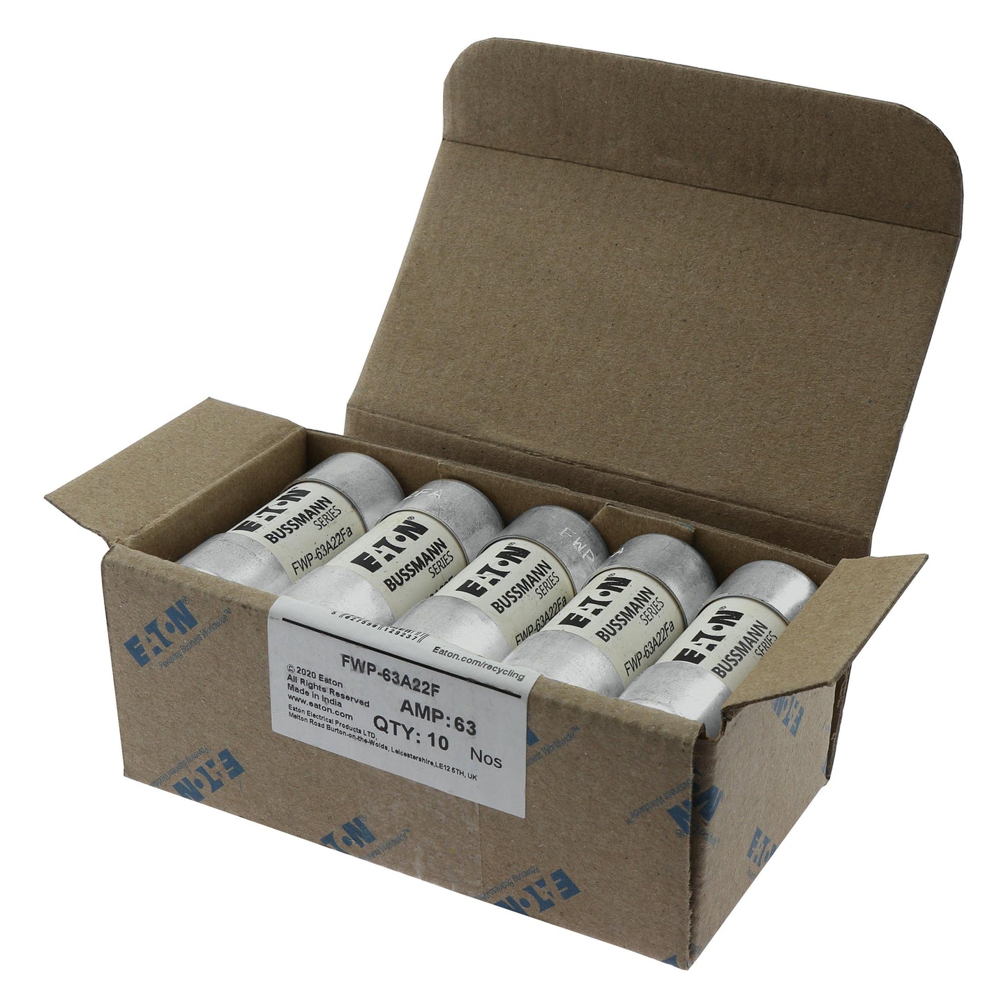 Bussmann FWP-63A22F 10pcs Bussmann FWP-63A22F Fuses