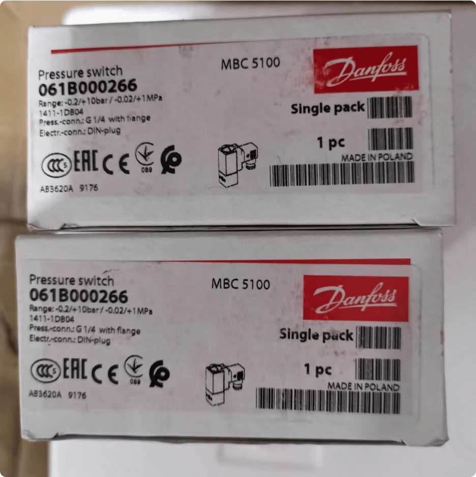 DANFOSS Danfoss MBC5100 061B000266 Pressure switch