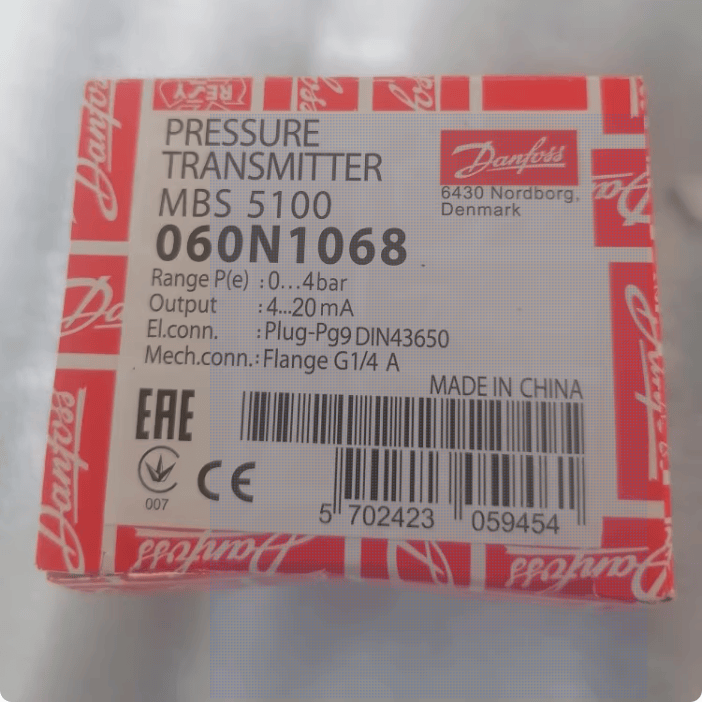DANFOSS Danfoss MBS 5100 060N1068 Pressure transmitter