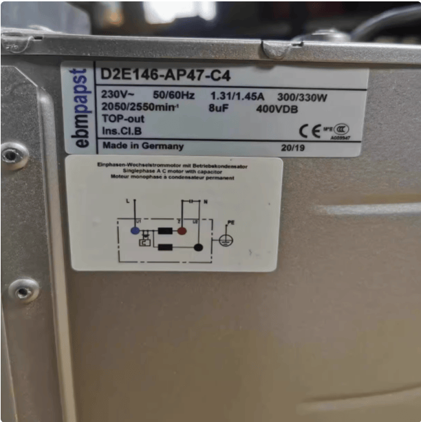 EMBPAPST Ebmpapst D2E146-AP47-22 Cooling Fan