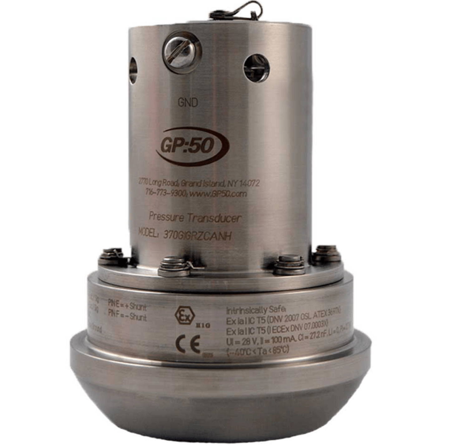 GP:50 GP:50 370AI-C-SB-A37.50 WECO® Hammer Union Pressure Transmitter