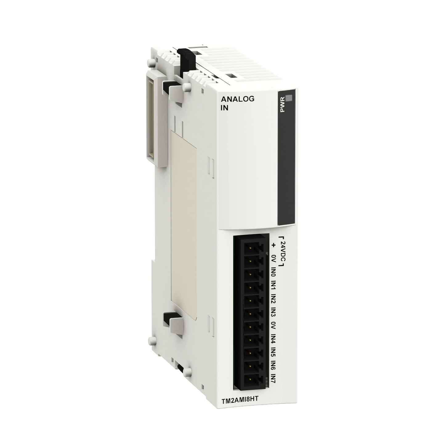 Schneider Electric TM2AMI8HT I/O Expansion Module, 8x Analog Inputs (0-10V / 4-20mA), Modicon M238 & Twido Compatible, 24VDC
