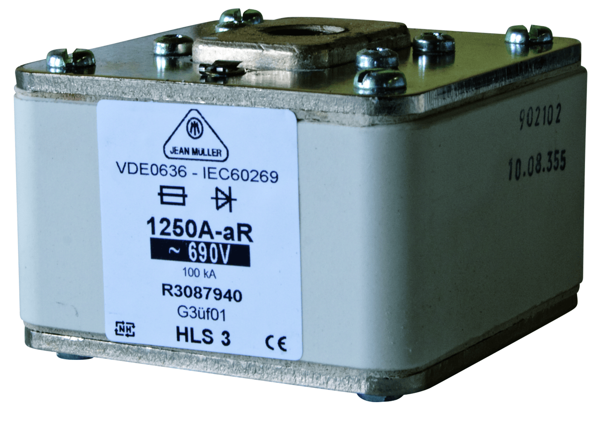 Jean Muller Jean Muller R2186641 500A 690V Fuses (3 Pieces)