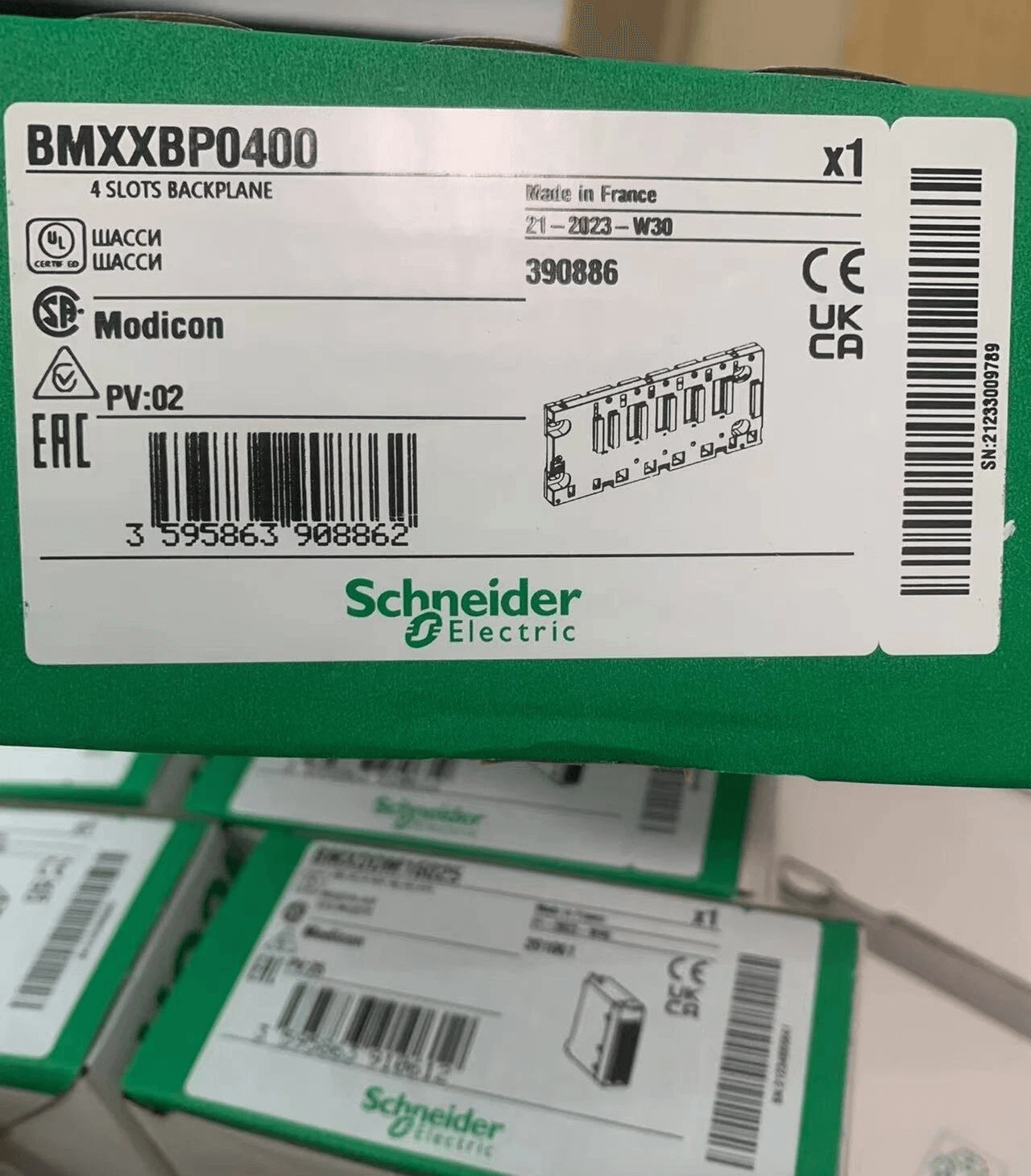 Schneider Electric BMXART0814 Modicon X80 Analog Isolated Low‑Level Input Module — 8 Channels, ±40 mV/±80…±1.28 V, 15‑bit + sign, Isolated, IP20