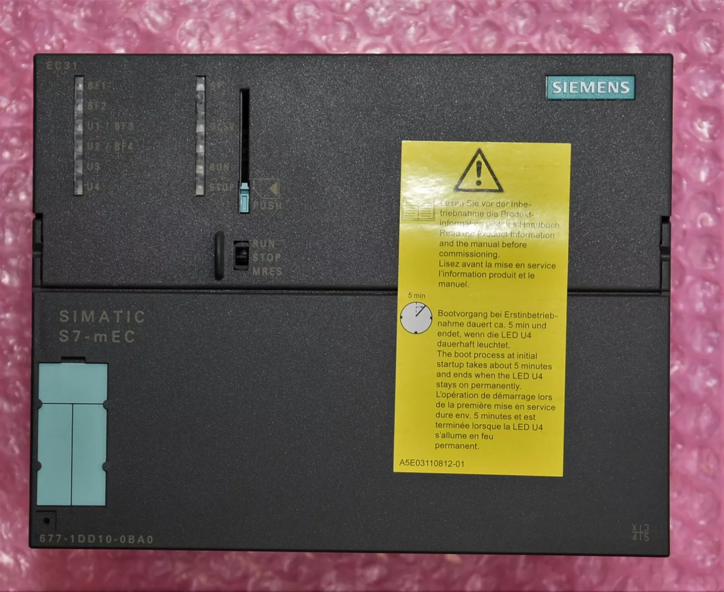 SIEMENS 6ES7677-1DD10-0BA0 SIMATIC S7-modular embedded Controller