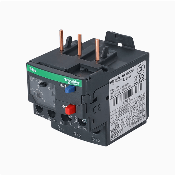 Schneider Schneider LRD01C 0.1-0.16A Thermal overload relay(4 Pieces)