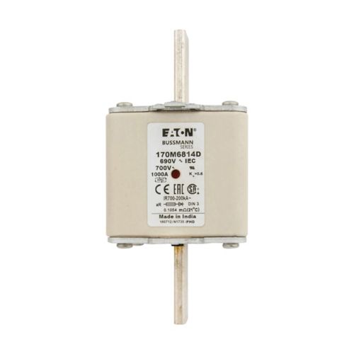 Bussmann 170M6814D 1000A Fuses (3 Pieces)