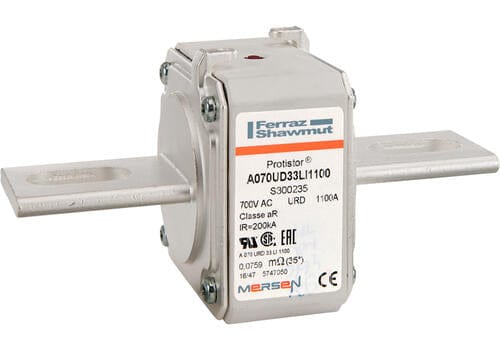 Ferraz Shawmut S300235 – A070UD33LI1100 Sicherungen (3 Stück)