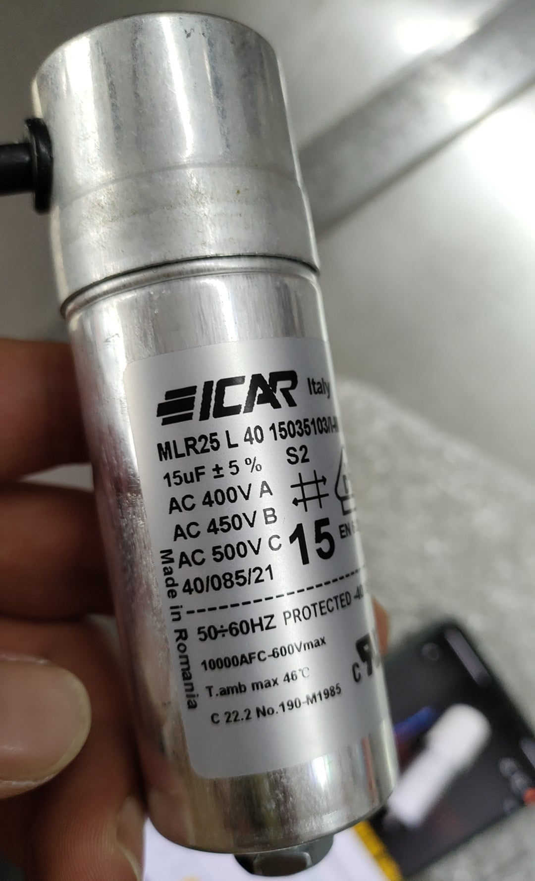 Icar MLR25L40 15035103/i-mk sh Capacitor (4 Pieces)