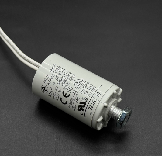 Paquete de 12 condensadores HYDRA MLB MKP 4/400I/E589 de 400 V y 4 uf