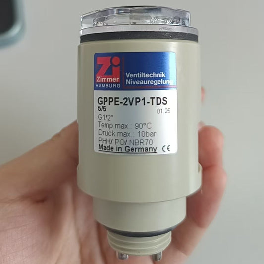 Zimmer GPPE-2VP1-TDS GPPE Series Level Control Electrode, G1/2", 10 Bar