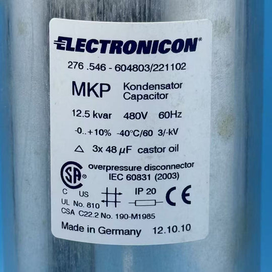 ELECTRONICON 276.556-604803 3x48uf Capacitor  (6 Pieces)