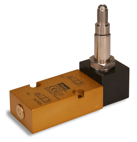 Parker 341N35 "High Flow" NAMUR Solenoid Valve, 3/2 - 5/2 Way, 1/4" G Port