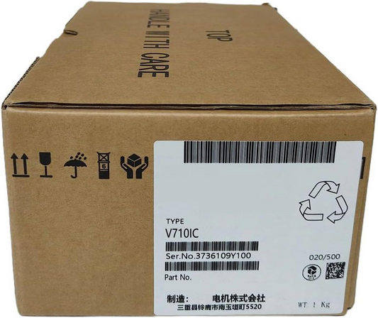 Fuji Electric V710iC Monitouch V7 Series HMI Operator Terminal, 10.4-inch VGA, Built-in Ethernet