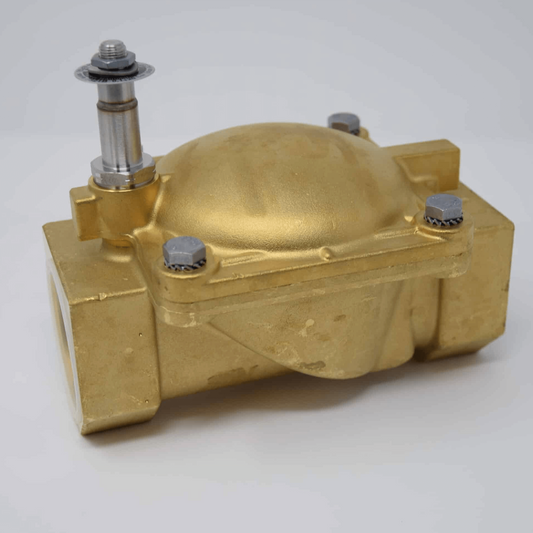 Parker 7321BGN00 7321B Series Solenoid Valve, Brass, Normally Closed, NBR Seal