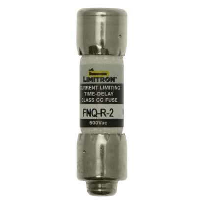 Eaton Bussmann FNQ-R-2 Class CC Time-Delay Dual-Element Fuse, 2 A 600 VAC 200 kA – Pack of 10