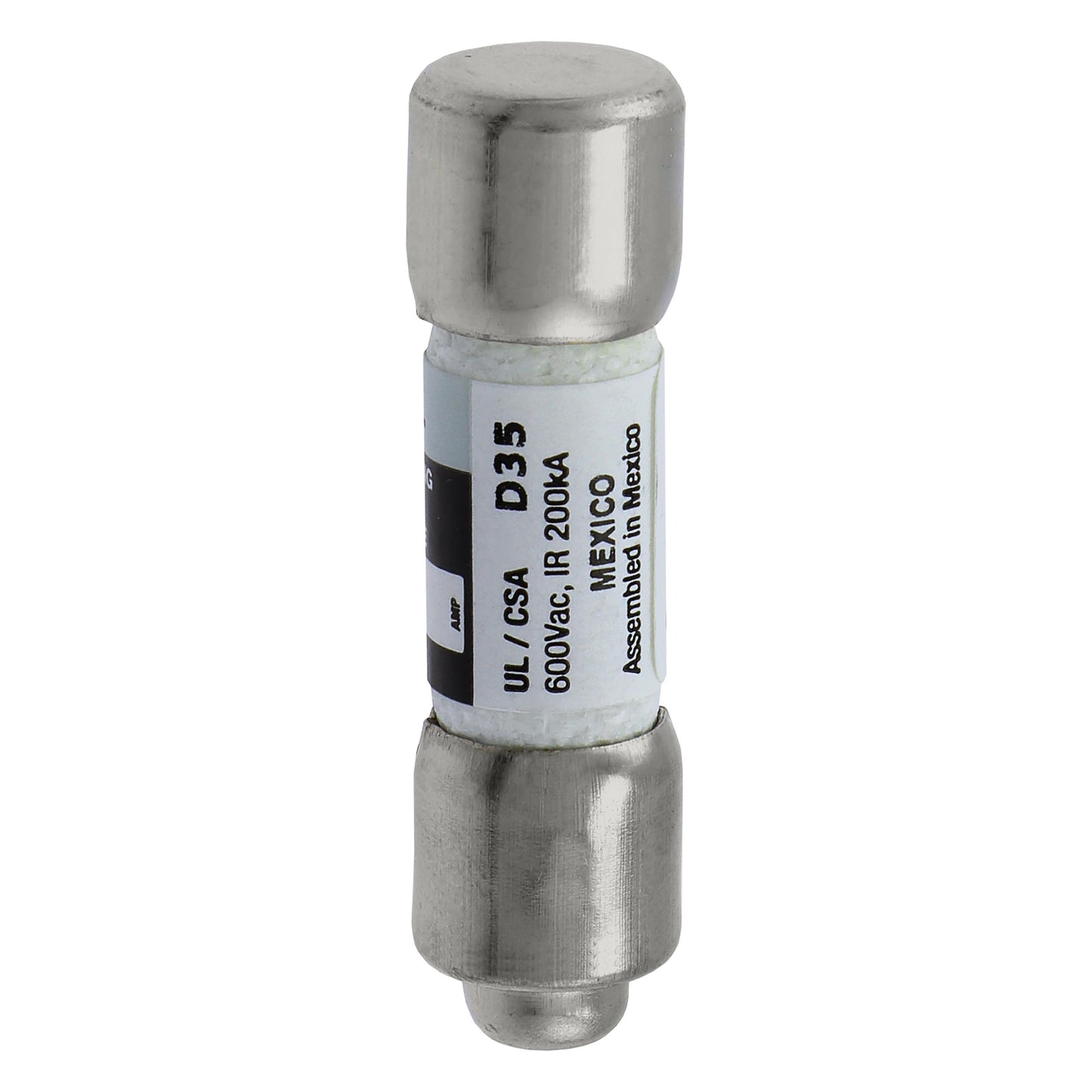 Eaton Bussmann FNQ-R-1-6/10 Class CC Time-Delay Fuse, 1.6 A 600 VAC 200 kA – Pack of 10