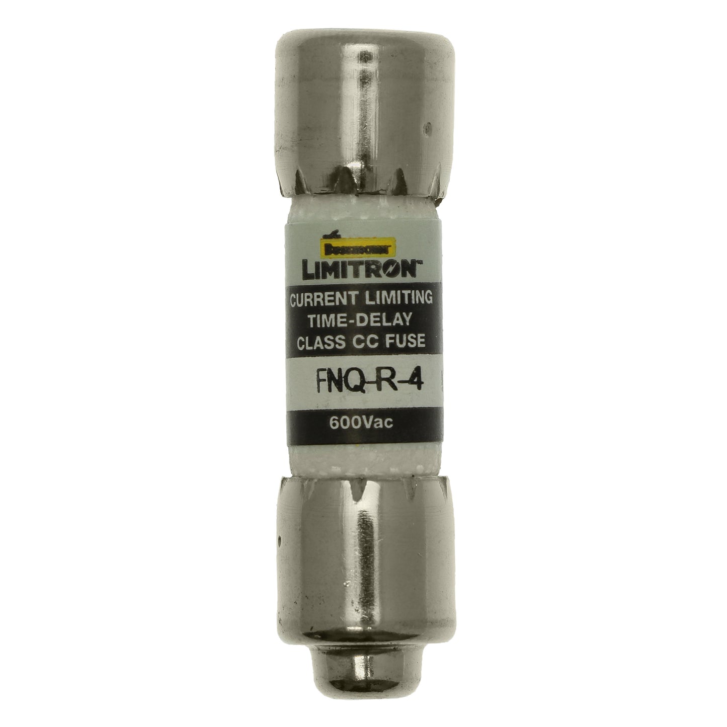 Eaton Bussmann FNQ-R-4 Class CC Time-Delay Dual-Element Fuse, 4 A 600 VAC 200 kA – Pack of 10