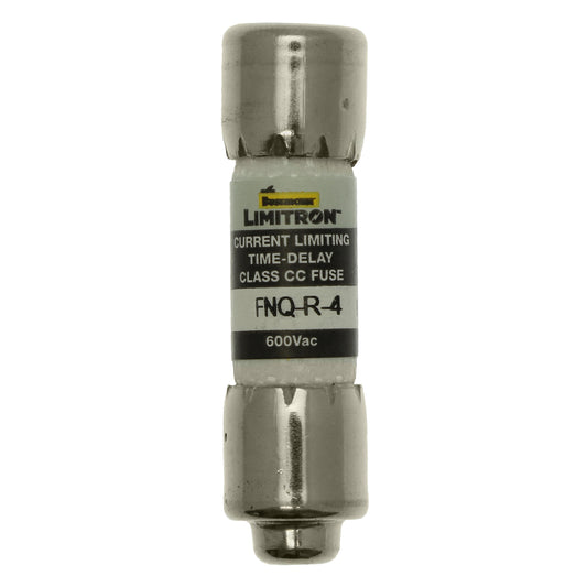 Eaton Bussmann FNQ-R-4 Class CC Time-Delay Dual-Element Fuse, 4 A 600 VAC 200 kA – Pack of 10