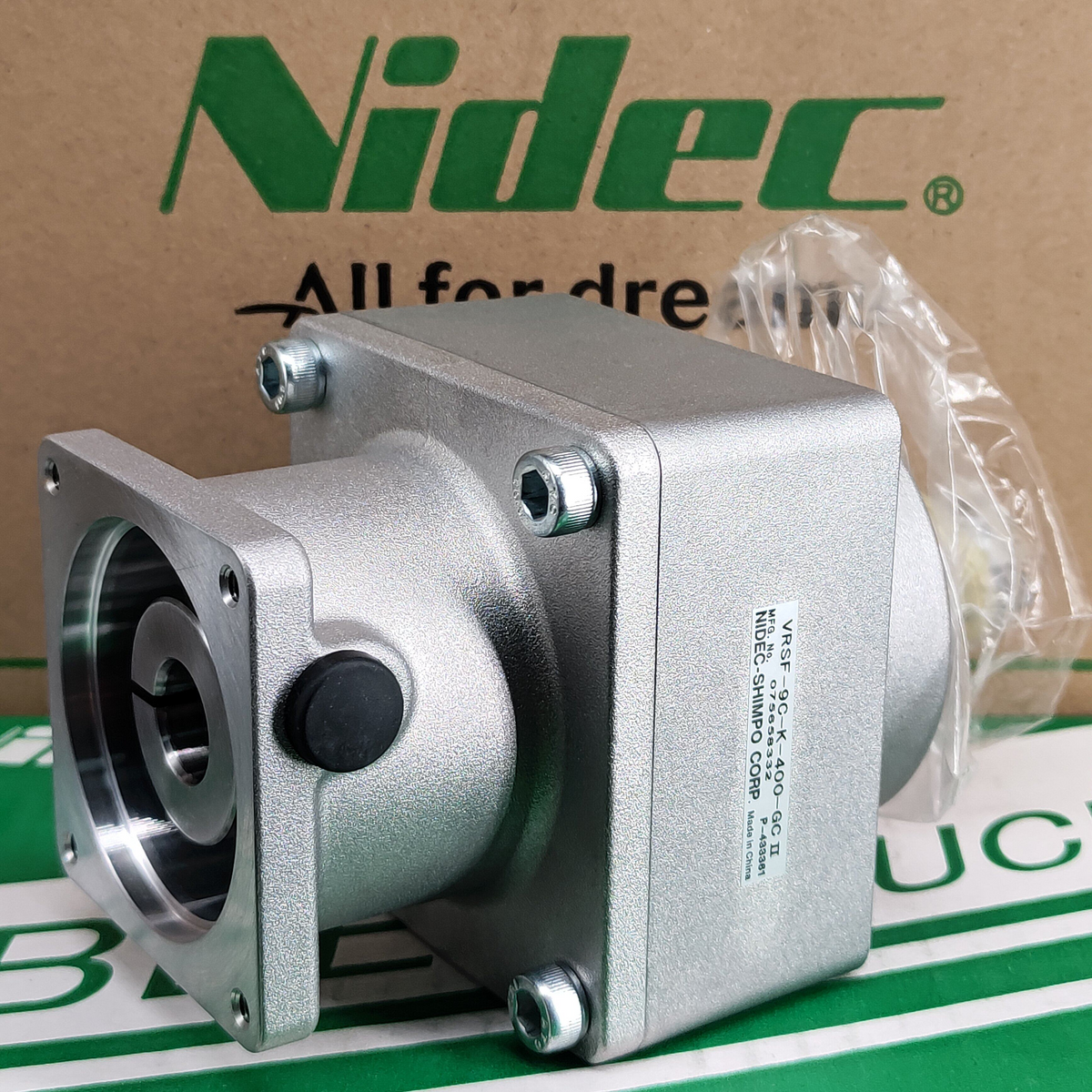 Nidec VRSFS-40C-400-SF ABLE VRSF Series Planetary Inline Gear Reducer ...