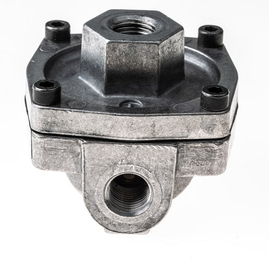 Parker P4Q-BA13 Quick Exhaust Valve, G3/8 Port, Cv 3.6, Aluminium, Nitrile Diaphragm