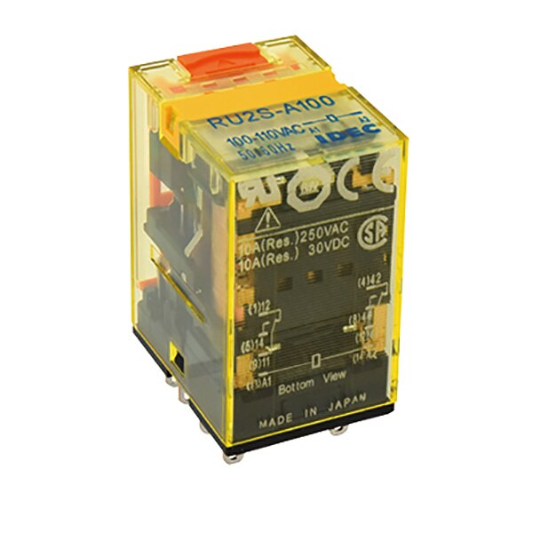 IDEC RU4S-D-D24 RU Series General Purpose Power Relay, 4PDT, 6A, 24V D ...