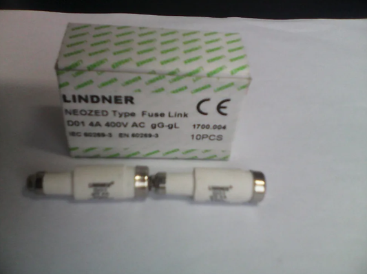 LINDNER NEOZED Type Fuse Link D01 6A 1700.006 Fuses
