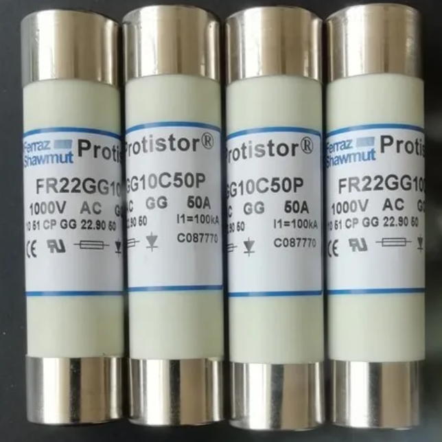 Mersen FR22GG10C50P 1051 CP GG 22.90 50 1000VAC GG 50A C087770 Fuses (10 Pieces）