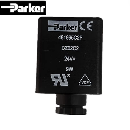 PARKER 481865C2 DC24V 9W Solenoid Valves (4 Pieces)
