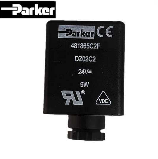 PARKER 481865C2 DC24V 9W Solenoid Valves (4 Pieces)
