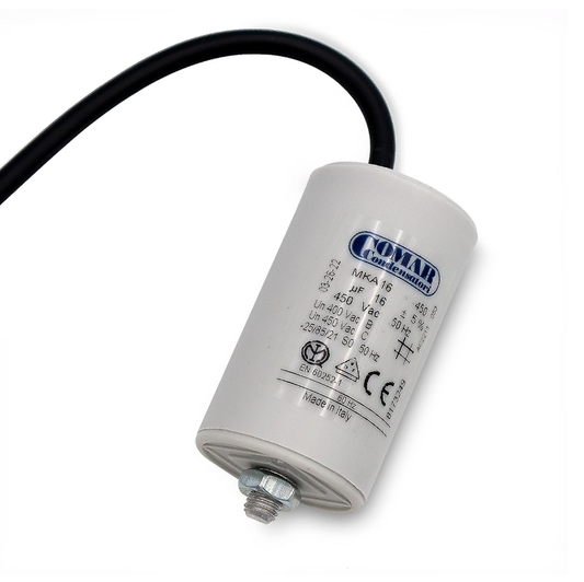 Condensador COMAR MKA16-450 de 16 uF (12 piezas)