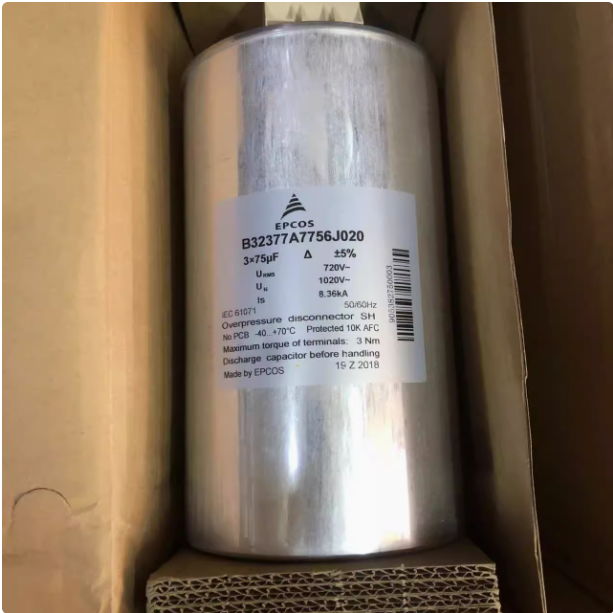 EPCOS B32377A7756J020 3X75UF±5%720V/1020VAC Capacitor