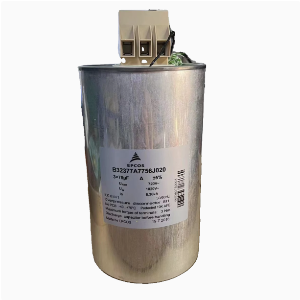 EPCOS B32377A7756J020 3X75UF±5%720V/1020VAC Capacitor