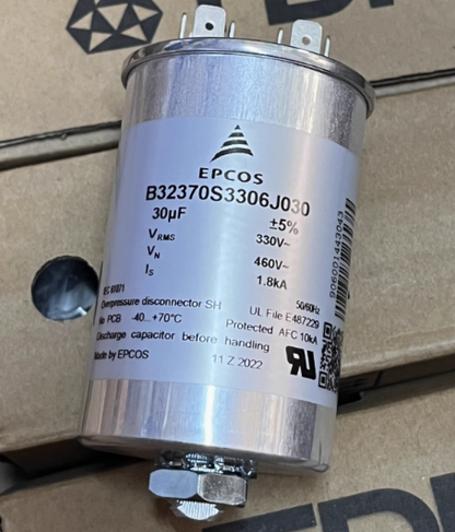 EPCOS B32370S3306J030 30UF 330V/460V AC Capacitor (12 Pieces)