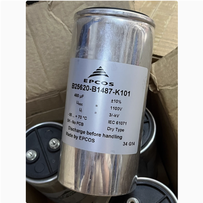 EPCOS B25620-B1487-K101 480UF 1100V Capacitor (4 Pieces)
