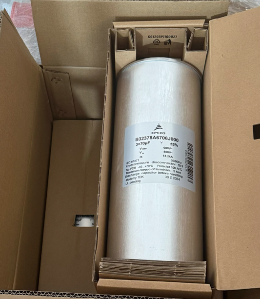 EPCOS B32378A6706J000 850V3x70UF Capacitor (4 Pieces)