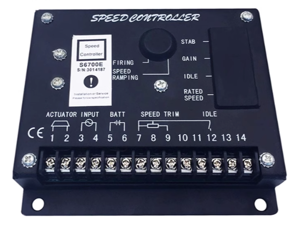 S6700E speed control board diesel generator set accessories S6700H electronic speed governor engine ESC board