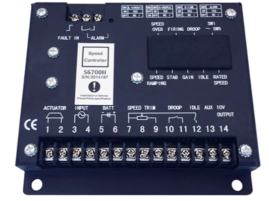 S6700H speed control board diesel generator set accessories S6700H electronic speed governor engine ESC board
