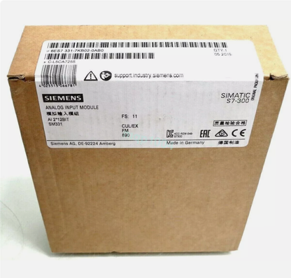 SIEMENS 6ES7331-7KB02-0AB0 Analog input