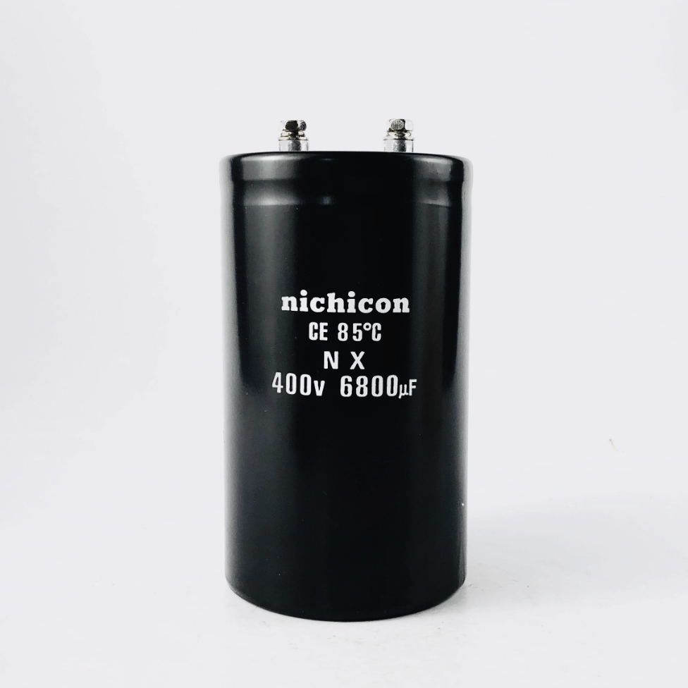 Nichicon CE Series Aluminum Electrolytic Capacitor, 1000uF 400V, 85°C, Snap-in Terminal - Pack of 9