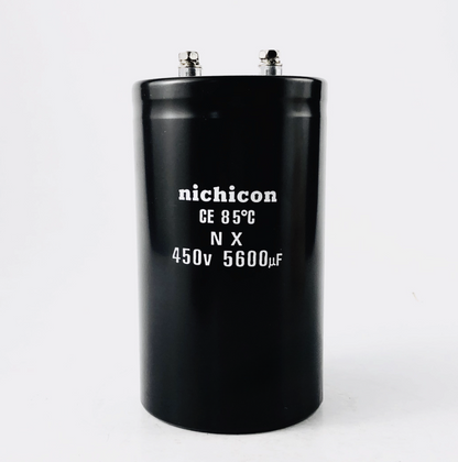Nichicon CE Series Aluminum Electrolytic Capacitor, 1000uF 400V, 85°C, Snap-in Terminal - Pack of 9
