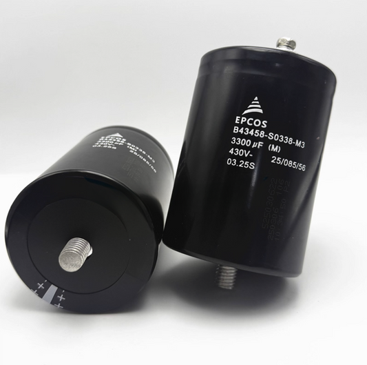 EPCOS B43458-S0338-M3 Capacitor, 430V 3300uF, Snap-In Type - Pack of 9