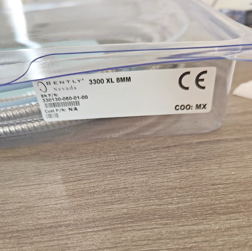 Bently Nevada 330130-080-02-00 3300 XL Standard Extension Cable, 8.0 m Length, Connector Protectors, 2-Pin, 20-100 ft System Length