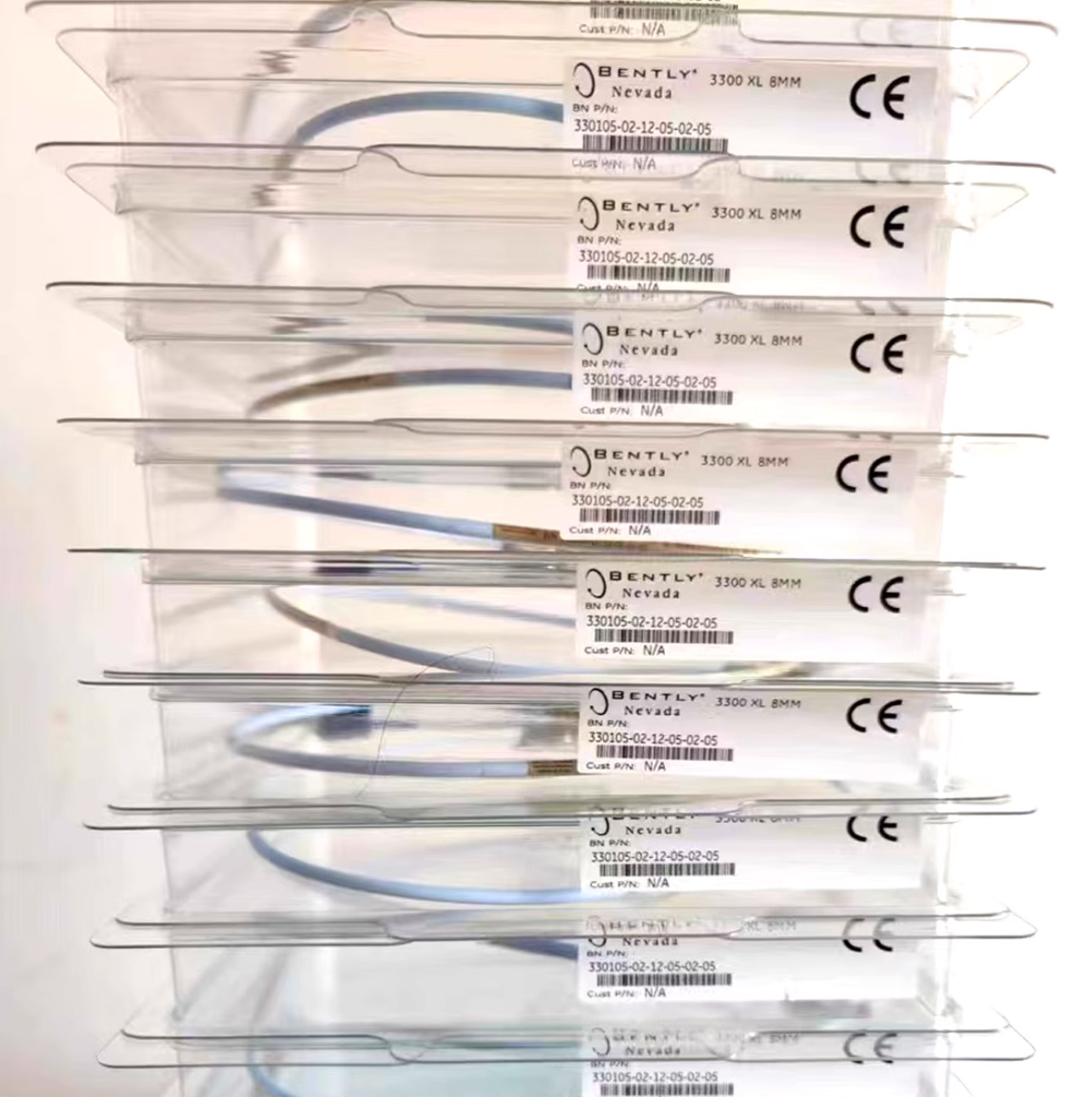 Bently Nevada 330105-02-12-15-12-CN 3300 XL 8 mm Reverse Mount Probe, 8 mm Gap, 1.5 m FluidLoc Cable, Miniature ClickLoc Coaxial Connector, PPS Tip, SST Case, CN Approvals